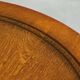 H. Pander & Sons Round Table in Solid Oak with Baluster Legs, 1920s