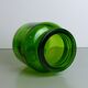 Green glass jar or jar