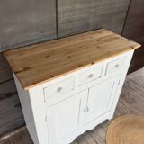 Old white sideboard
