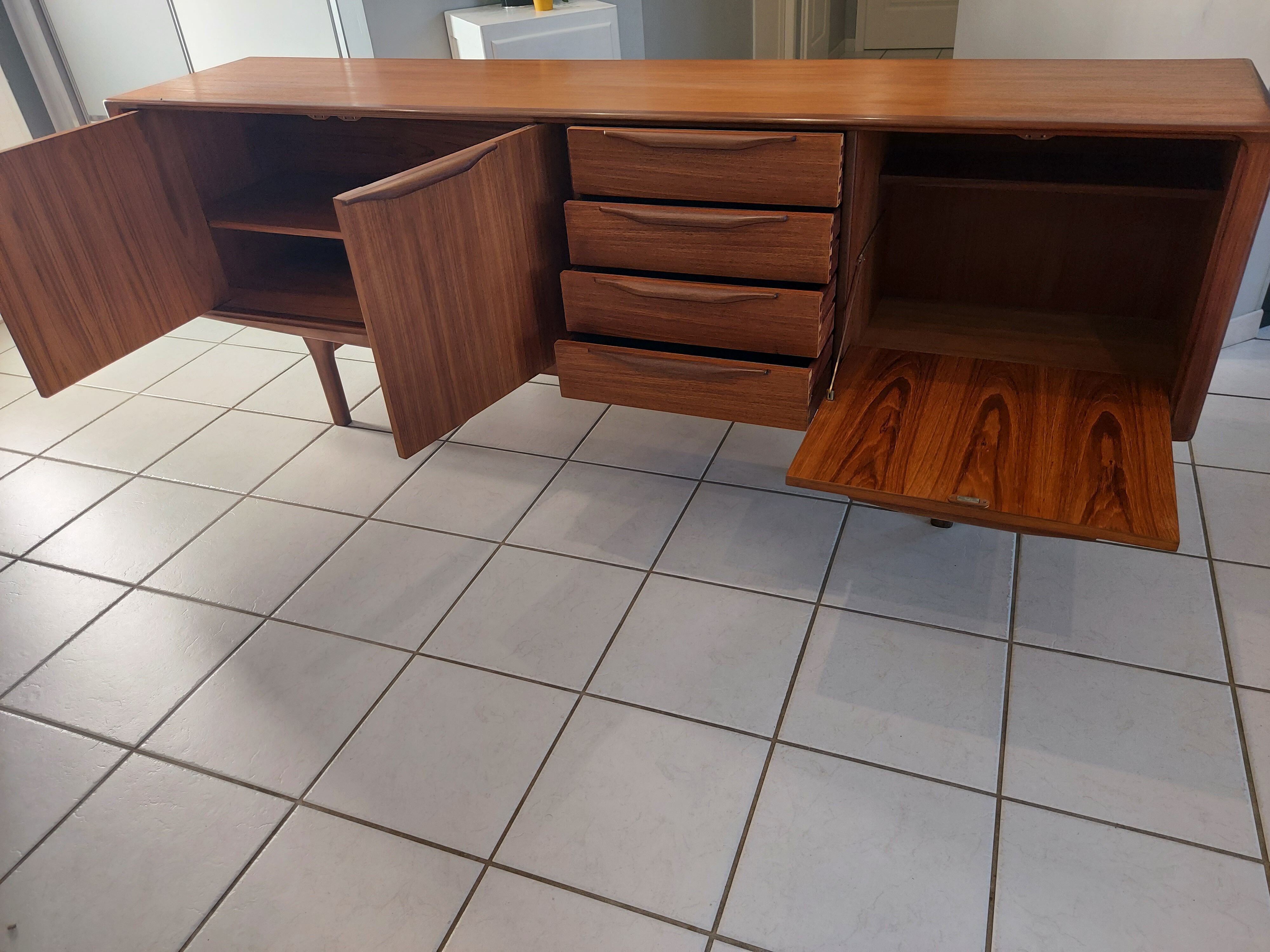 Scandinavian enfilade and vintage teak 1960s