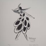 Sonia Delaunay: Spanish Dress - Signed Lithograph