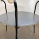 Vintage tripod Dutch design coffee or side table, 1950/60s