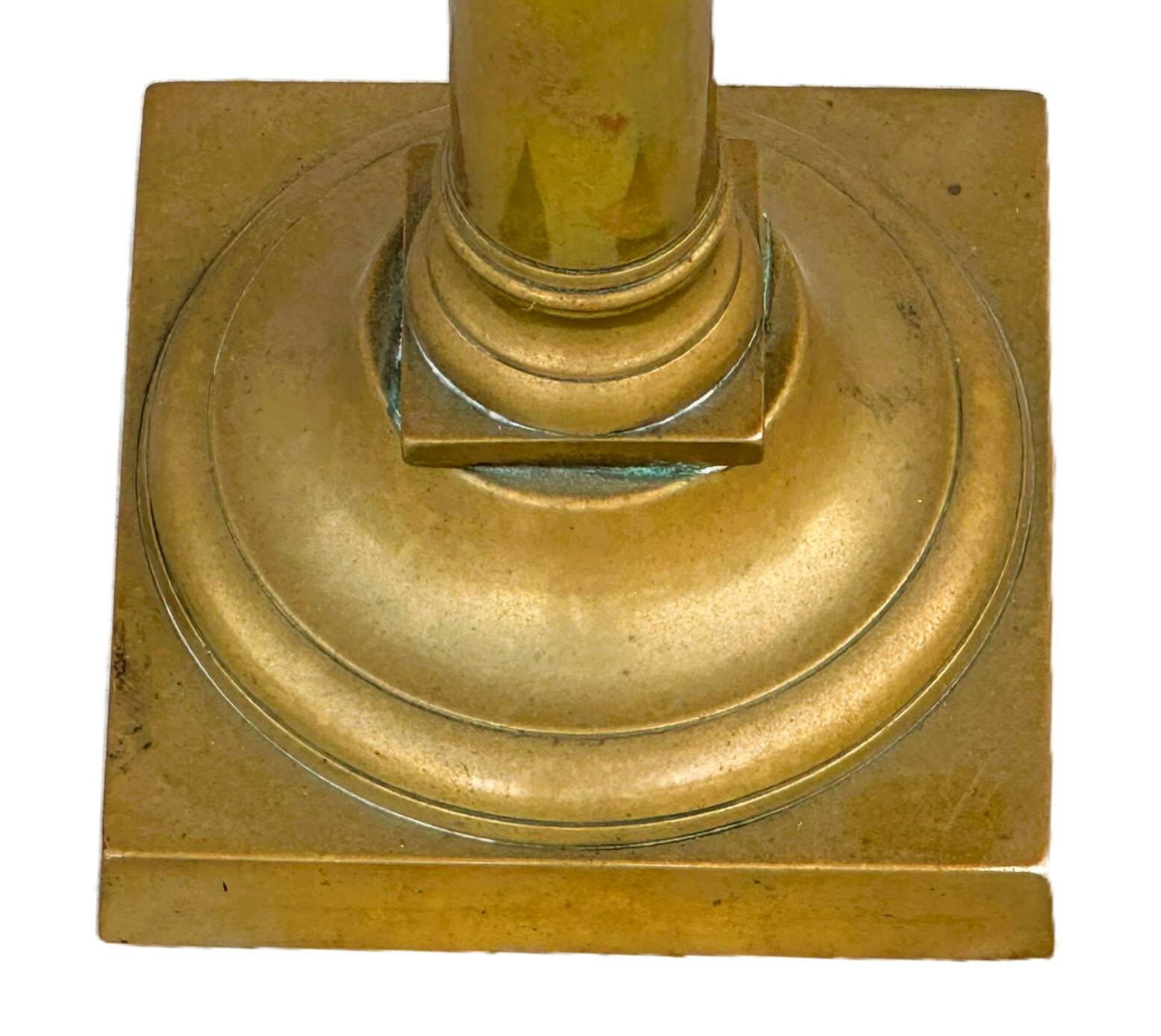 Candle holder mounted as a lamp