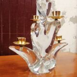 Schneider crystal candlestick - 4 light arms.