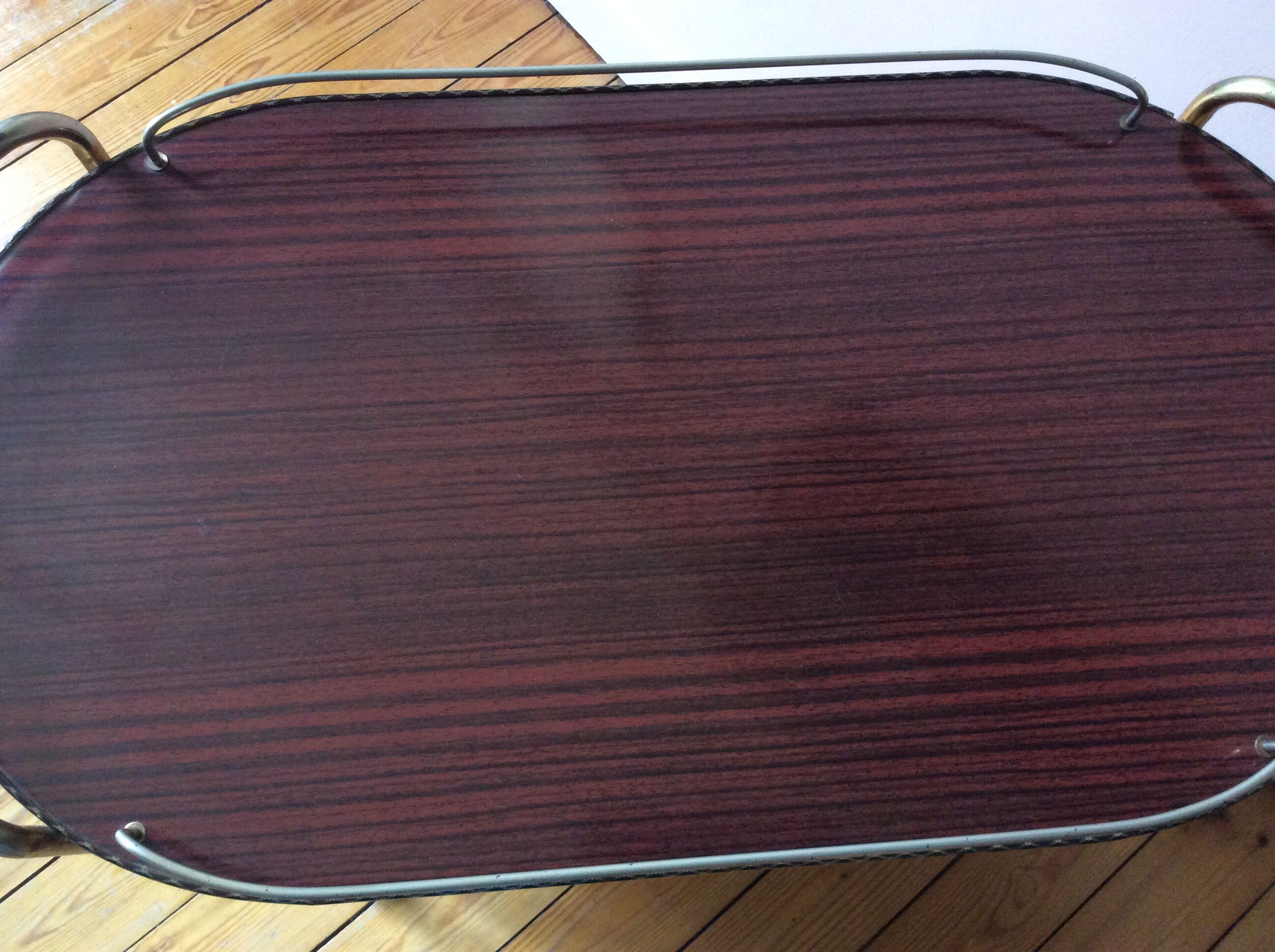 Vintage serving table