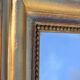 Rectangular gilded mirror 140x90cm