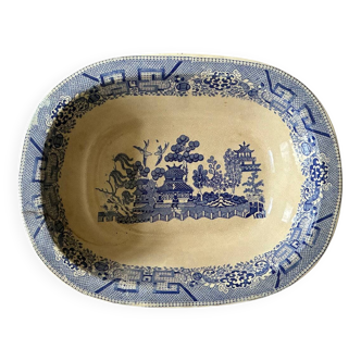 Belgian earthenware plate Boch La Louvière
