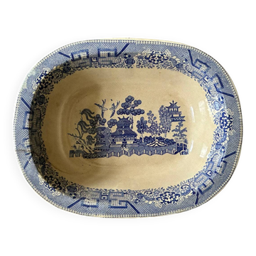 Belgian earthenware plate Boch La Louvière