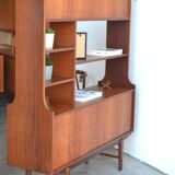 Teak bookcase * 135 cm