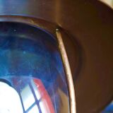 Glass and metal hanging lamp - Massive