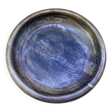 Vintage round wooden platter