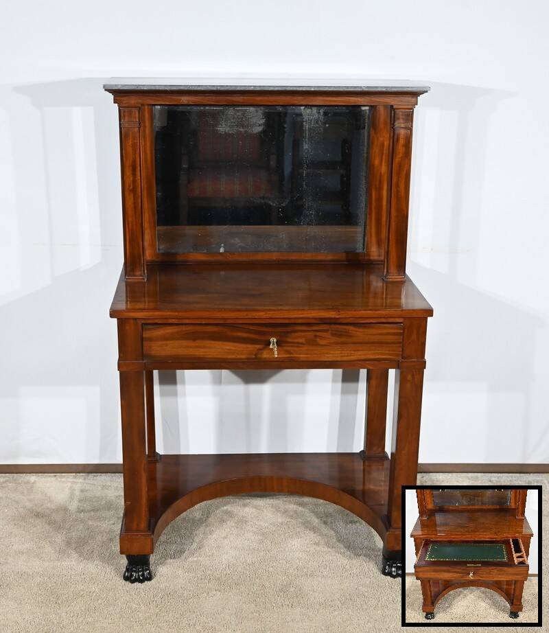 Mahogany Writing Table, Return from Egypt Period – Early 19th Century