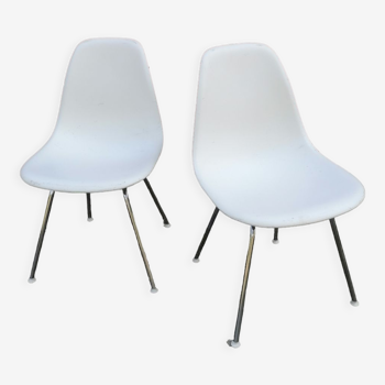 Pair of Eames DSX chairs from Vitra.
