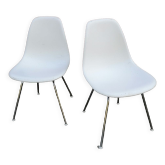 Pair of Eames DSX chairs from Vitra.