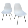 Paire de chaises Eames DSX de chez Vitra