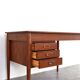 Mid-Century Modern Danish Teak Desk, 1960s