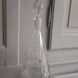 Art Deco chiseled carafe