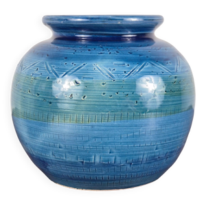 Vase en terre cuite émaillée