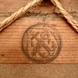 Old painting, portrait of a woman from the early 20th century.