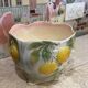 Citron de St Clément earthenware cache pot