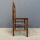 Ensemble de six chaises de cuisine anglaises anciennes