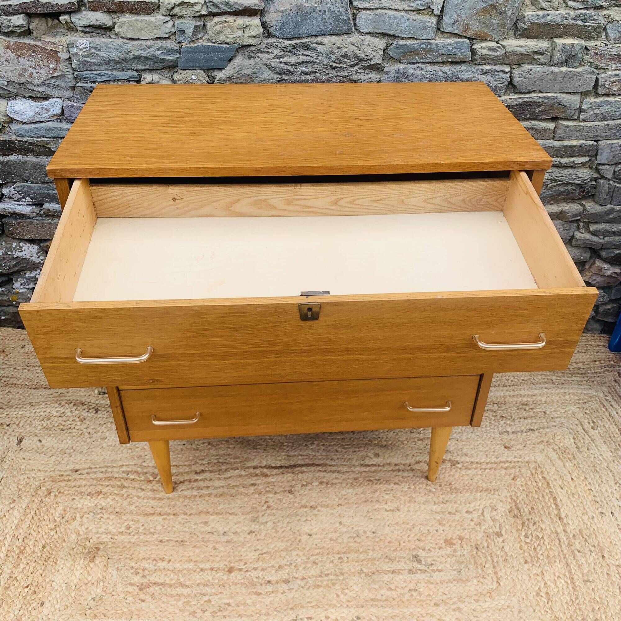 Vintage chest of drawers with 4 drawers – 1960s/70s