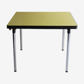 Yellow formica extension table