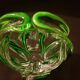 Crystal ashtray bowl in Murano style