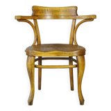 Thonet office chair No. 6150 from 1911, saddle seat - Bentwood -