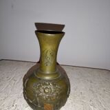 Old Chinese vase bronze and copper