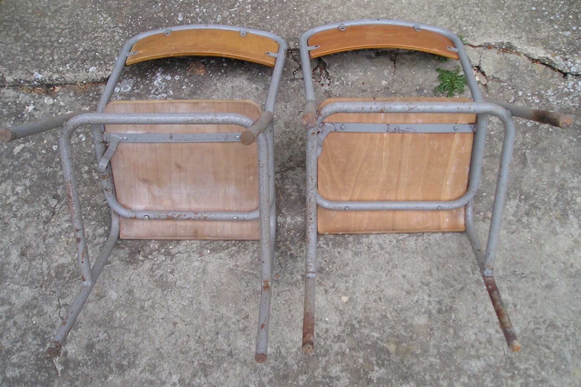 Pair of chairs Cannone PTT 1970