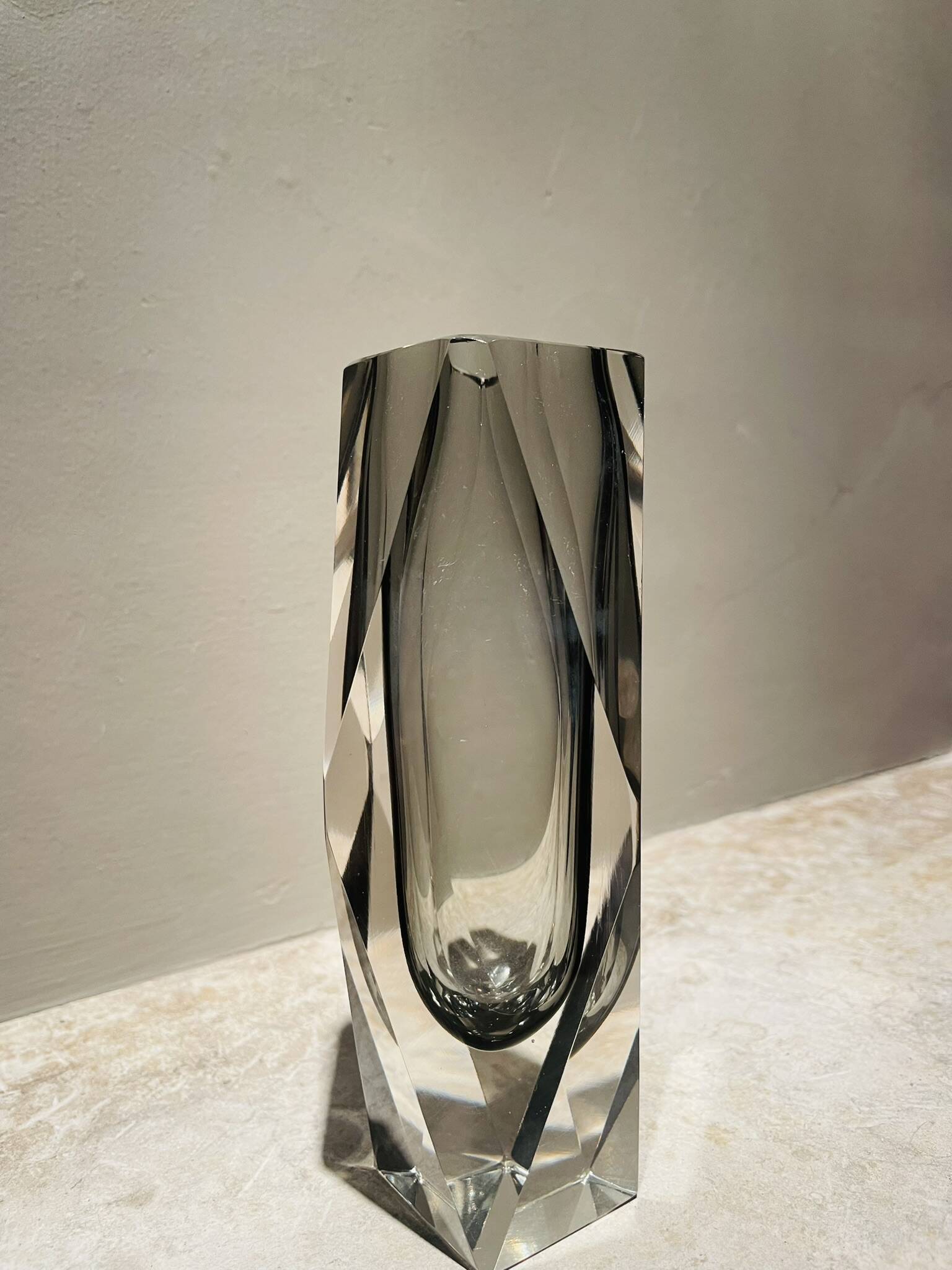 Murano glass vase Flavio Poli