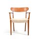 Fauteuil rare, modèle C.521 de Hans Wegner 1941