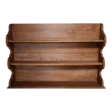 Ancienne étagère  murale en bois brut
