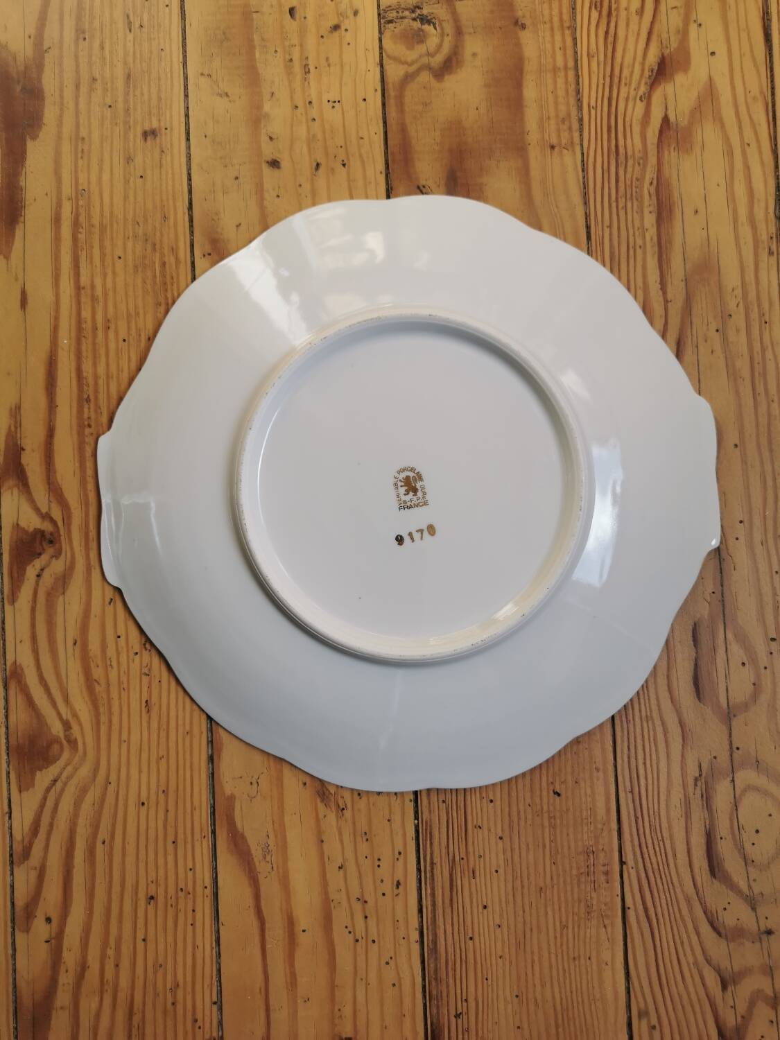 Vintage SFP porcelain dessert service