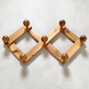 Porte-manteau mural vintage 70