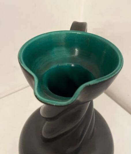 Vintage Elchinger ceramic pitcher signed
