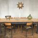 Farm table, early 20th fir bistro countryside