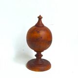 Turned wooden box