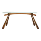Mid-century side table by Max Kment, maple, cord, Austria, 1950s