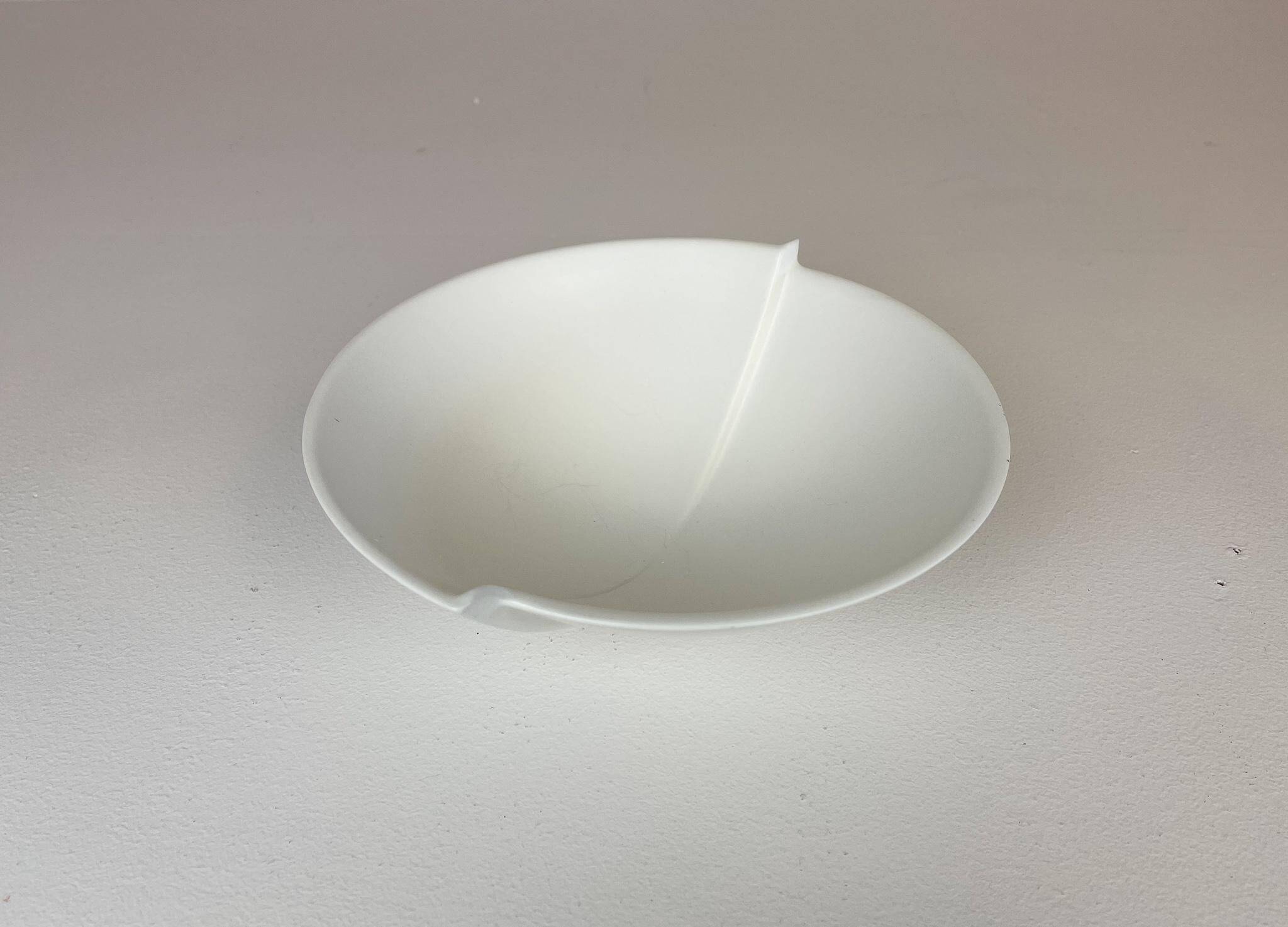 Mid-century ceramic bowl Gustavsberg "Surrea" by Wilhelm Kåge, Sweden, 1950s.