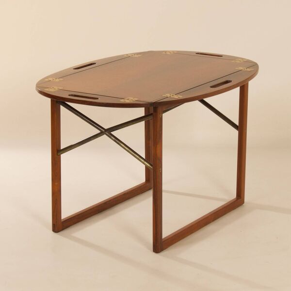 Table d'Appoint Danoise en Palissandre par Swend Langkilde pour Illums Bolighus, 1960s