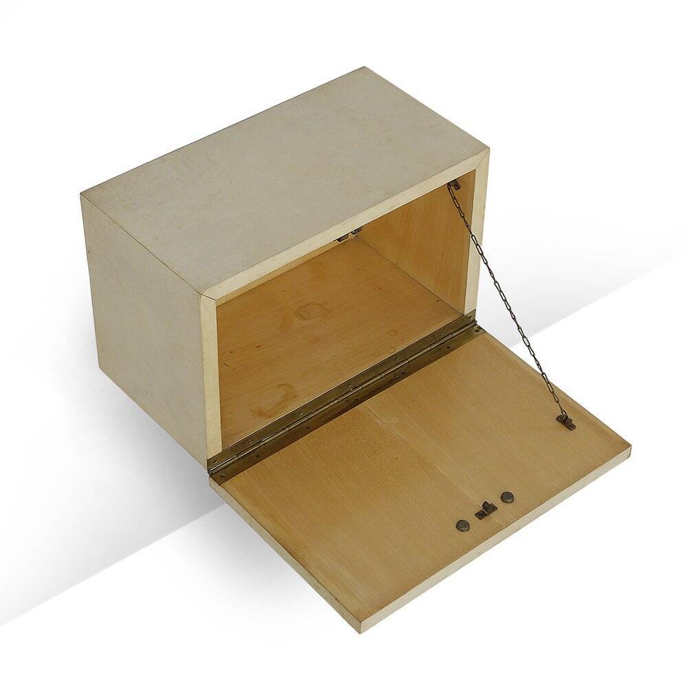 Wall-mounted cabinet parchment, 1950s