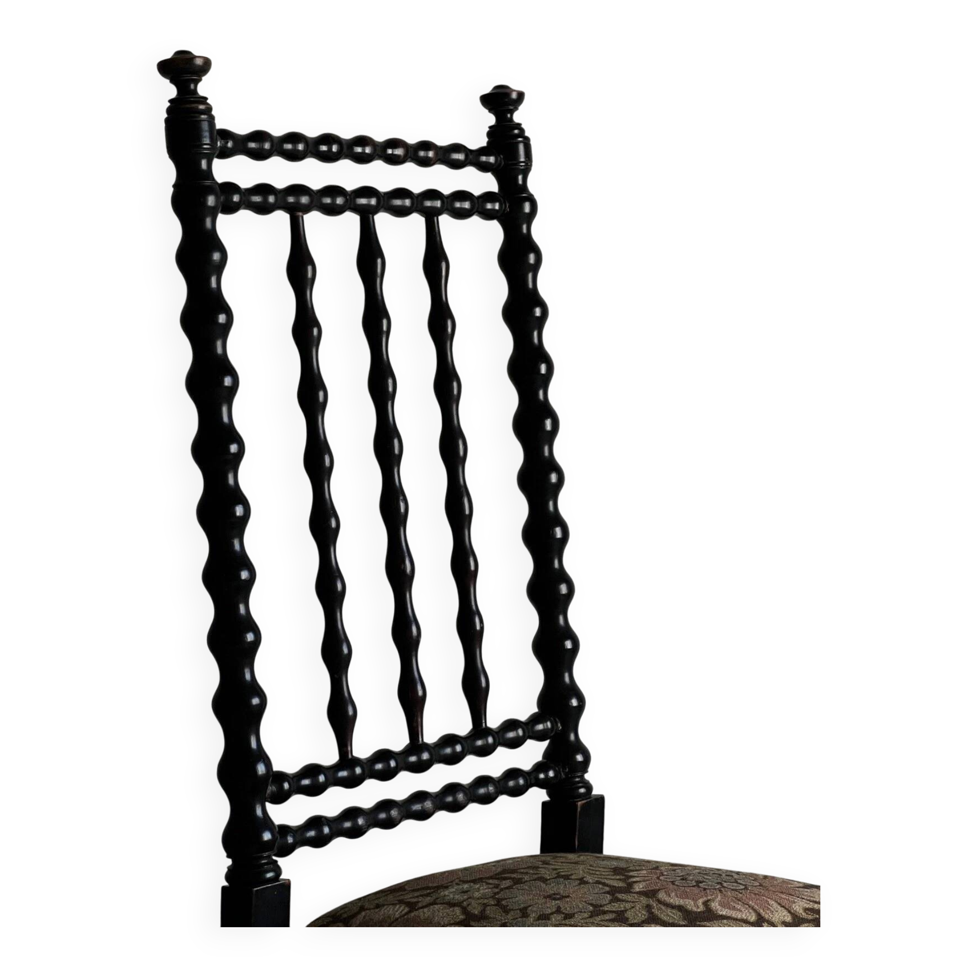 Oak bobbin chair | France | 1850s