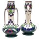 Pair of Art Nouveau vases