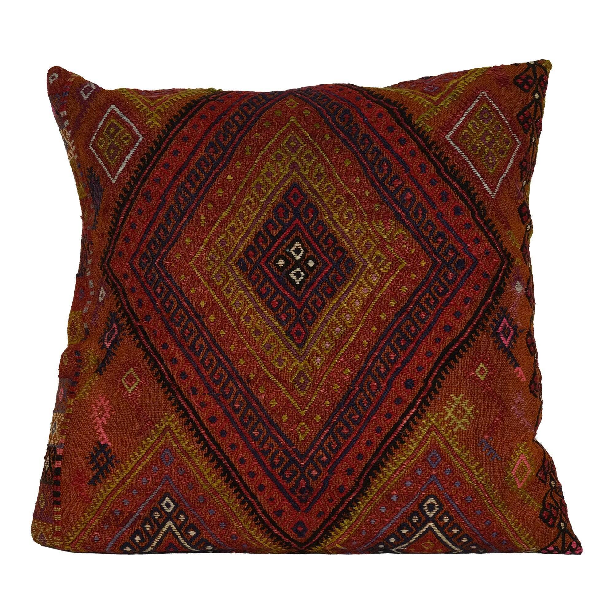 Vintage kilim cushion cover 46x46 cm