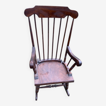Rocking chair scandinave  annee 50