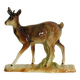 Large young chamois ceramic trinket