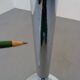 Large chrome-plated floor lamp from Staff, 1960s