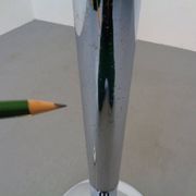 Large chrome-plated floor lamp from Staff, 1960s